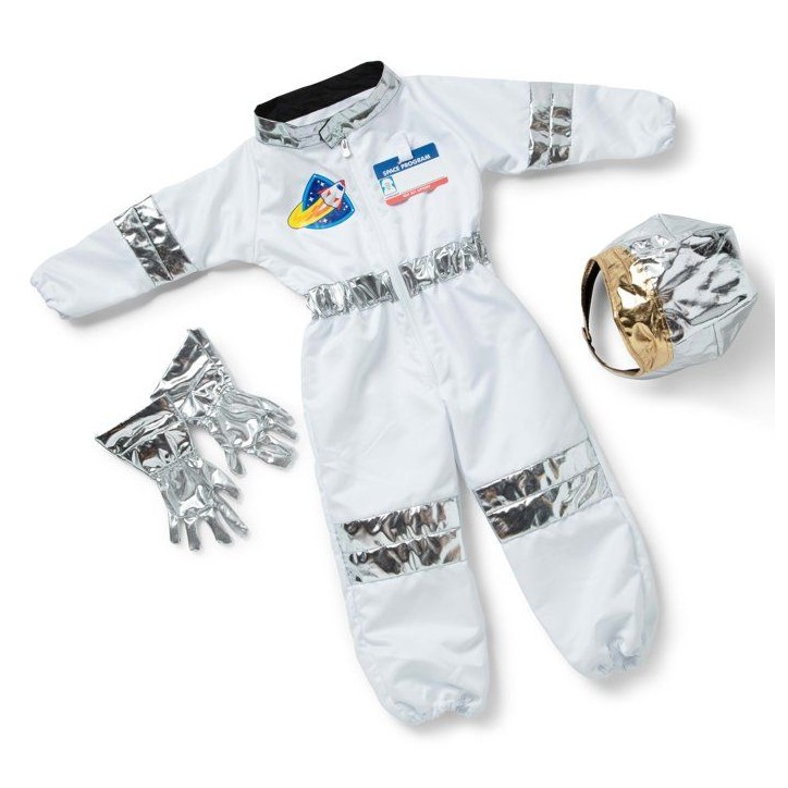 Déguisement d'Astronaute avec Accessoires Melissa & Doug - Combinaison + Casque - SPIN MASTER - De 3 a 6 ans