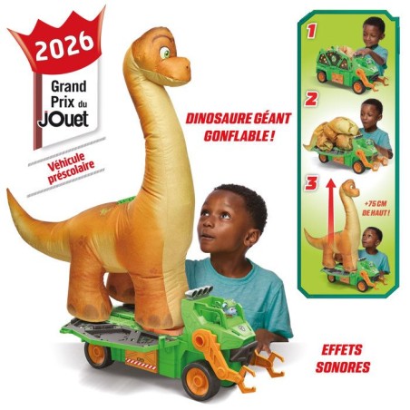 Véhicule Megasaurus La Pat' Patrouille - Dinosaure Gonflable de 75cm