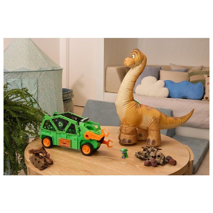 Véhicule Megasaurus La Pat' Patrouille - Dinosaure Gonflable de 75cm + Rocky - SPIN MASTER - A partir de 3 ans