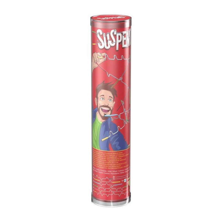 Suspend - Jeu d'Équilibre Familial - 24 Tiges Colorées - SPIN MASTER - A partir de 6 ans
