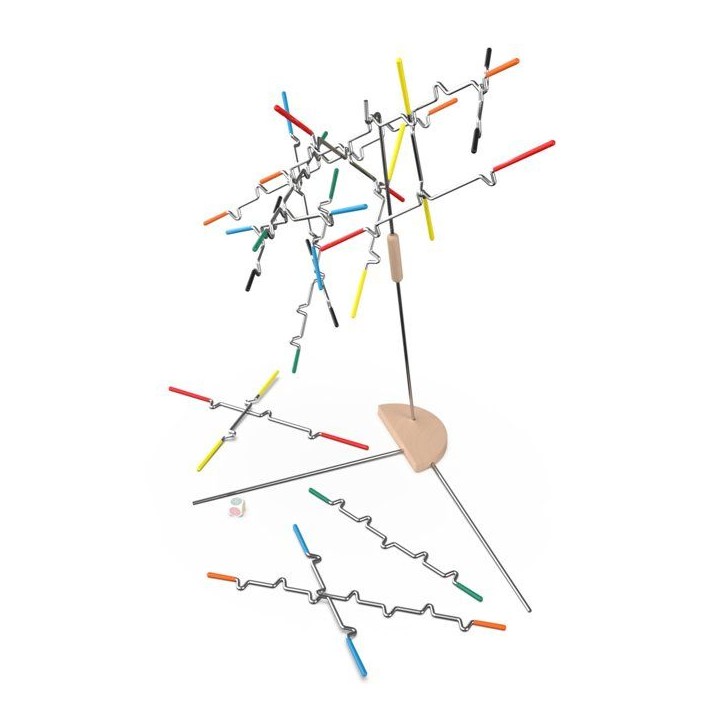 Suspend - Jeu d'Équilibre Familial - 24 Tiges Colorées - SPIN MASTER - A partir de 6 ans