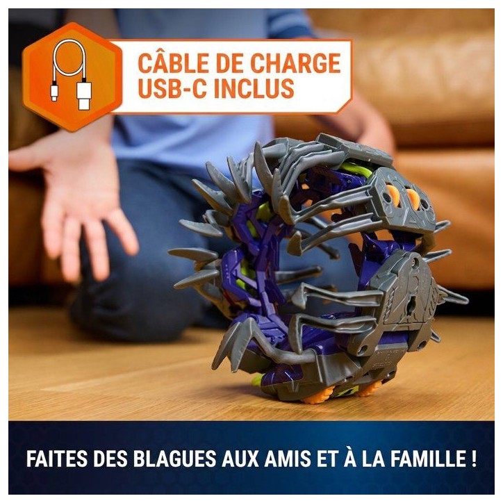 Explodapede Centipede Hex Bots - Centipede Radiocommandé Rechargeable USB - SPIN MASTER - A partir de 4 ans Explodapede Centipede Hex Bots - Centipede Radiocommandé Rechargeable USB - SPIN MASTER - A partir de 4 ans