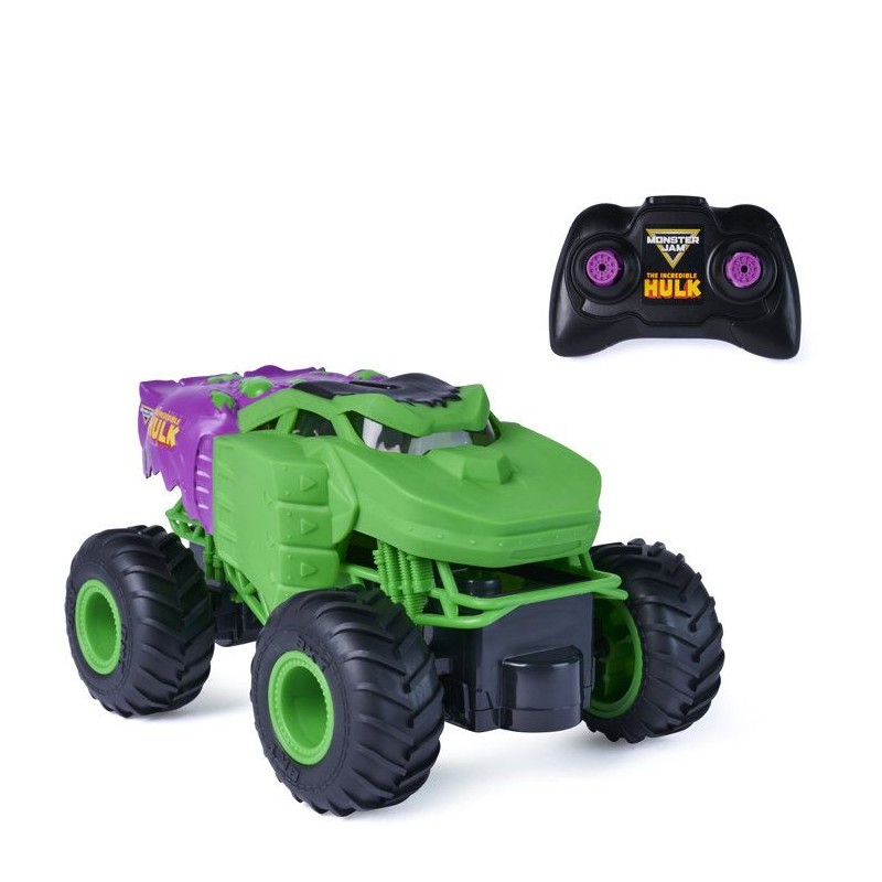 Véhicule Radiocommandé Hulk 1:24 Monster Jam - Technologie 2,4 Ghz -