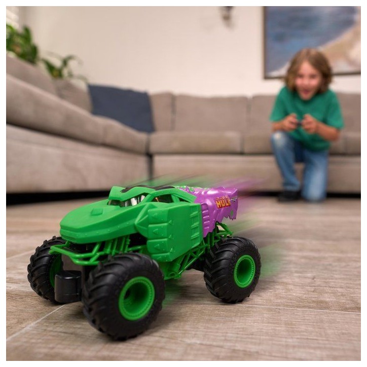 Véhicule Radiocommandé Hulk 1:24 Monster Jam - Technologie 2,4 Ghz - SPIN MASTER - A partir de 4 ans