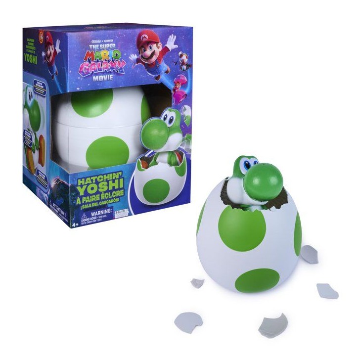 Yoshi Interactif A Faire Eclore - Hatchin'yoshi - SPINMASTER - A Partir De 4 Ans