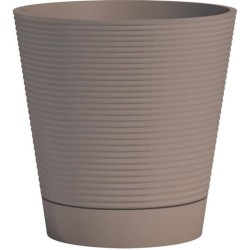 Pot réserve d'eau - GARDEN ID - Green Care Sense Taupe 40 cm - Garant