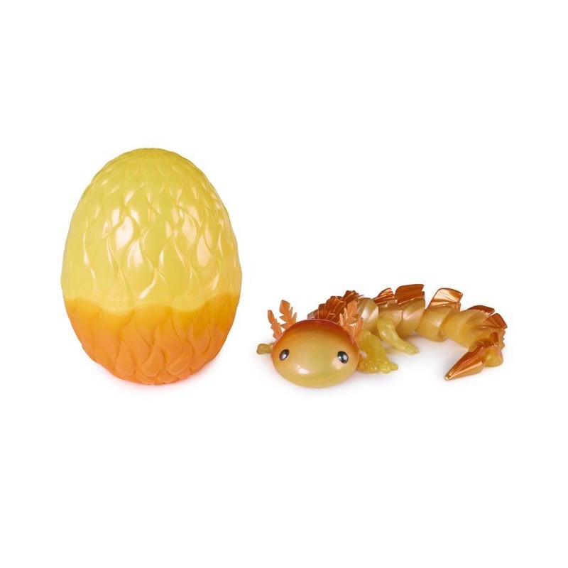 Axolotl Hypnotisant a Collectionner Crystalynx Dragons - Articulations