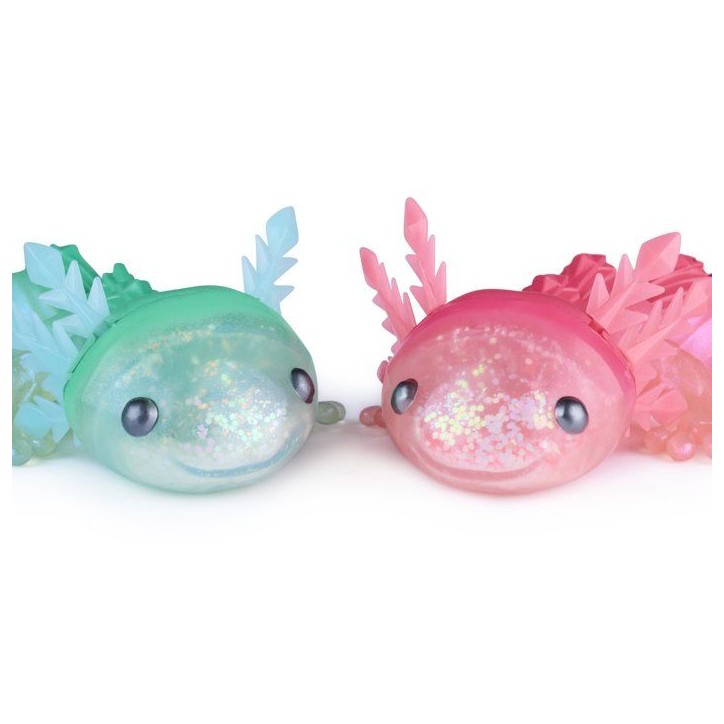 Axolotl Hypnotisant a Collectionner Crystalynx Dragons - Articulations Combinables - SPIN MASTER - A partir de 8 ans