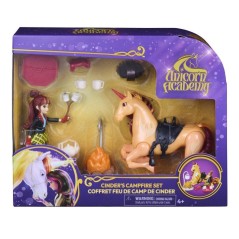 Coffret Feu de Camp de Cinder L'Ecole des Licornes - Poupée Valentina