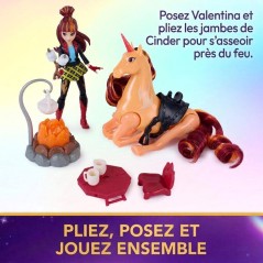 Coffret Feu de Camp de Cinder L'Ecole des Licornes - Poupée Valentina