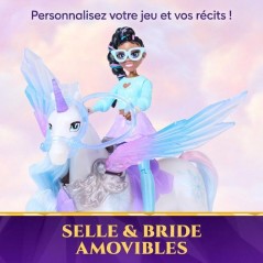 Layla et Glacier Ailes Magiques L'Ecole des Licornes - Poupée + Licor