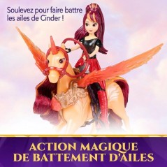 Valentina et Cinder Ailes Magiques L'Ecole des Licornes - Poupée + Li
