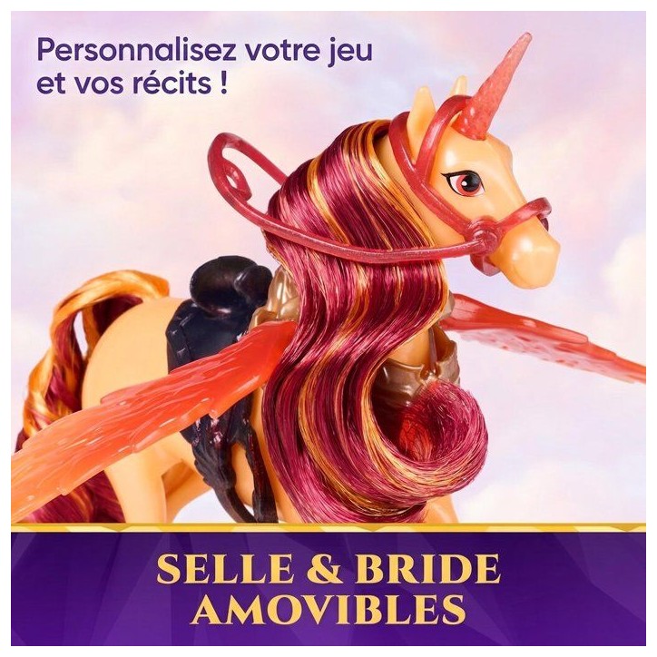 Valentina et Cinder Ailes Magiques L'Ecole des Licornes - Poupée + Licorne - SPIN MASTER - A partir de 4 ans