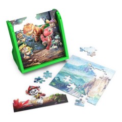 Puzzle Effet De Profondeur - La Pat' Patrouille - Le Film Mission Dino - SPINMASTER - A Partir De 4 Ans