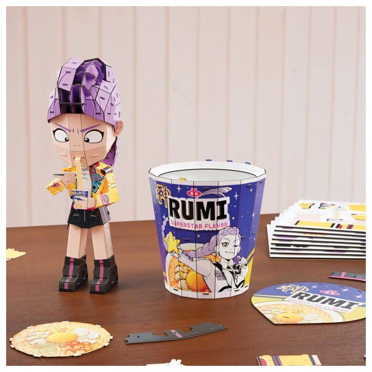 Ramen de Rumi 4D Build - KPop Demon Hunters - Réplique 138 Pieces a Construire - SPIN MASTER - A partir de 12 ans