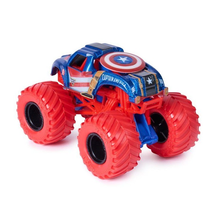 Pack de 5 Véhicules Marvel Die-Cast 1:64 Monster Jam - Hulk, Iron Man, Thor... - SPIN MASTER - A partir de 3 ans Pack de 5 Véhicules Marvel Die-Cast 1:64 Monster Jam - Hulk, Iron Man, Thor... - SPIN MASTER - A partir de 3 ans