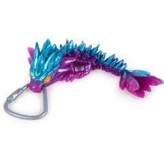 Crystalynx - Pack Mini Dragon articulé 15 cm - Accroche porte-clés i