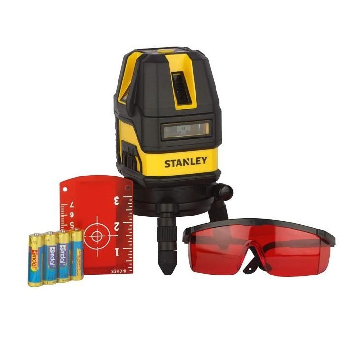 Niveau Laser Multilignes - STANLEY - STHT77514-1 - piles - rouge Niveau Laser Multilignes - STANLEY - STHT77514-1 - piles - rouge