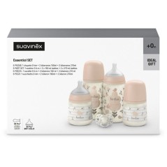 Set nouveau-né - SUAVINEX - Birdies - 0 a 6 mois - Rose