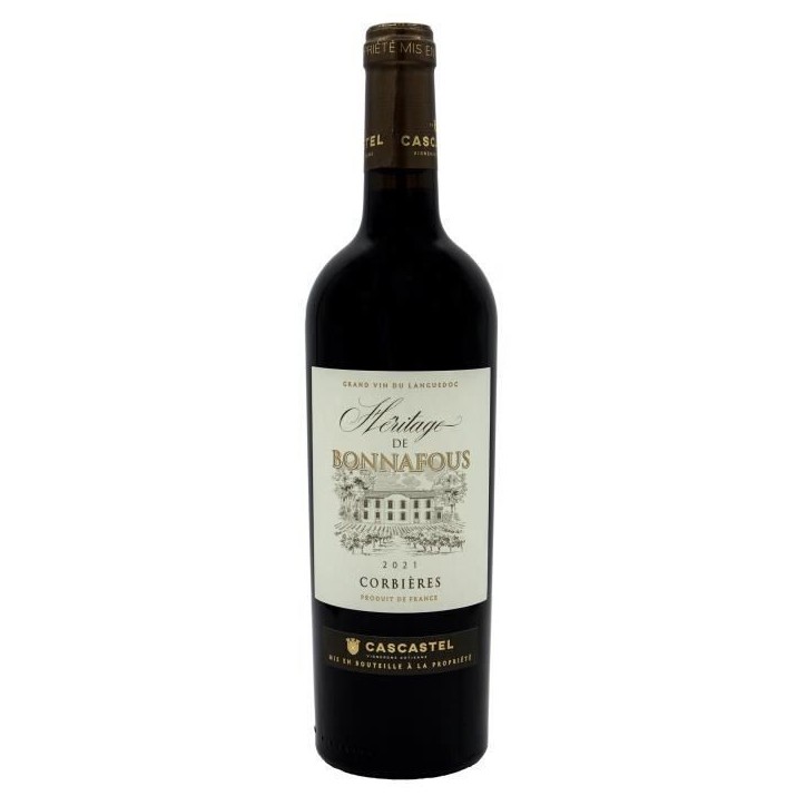 Héritage de Bonnafous 2021 Corbieres - Vin rouge de Languedoc
