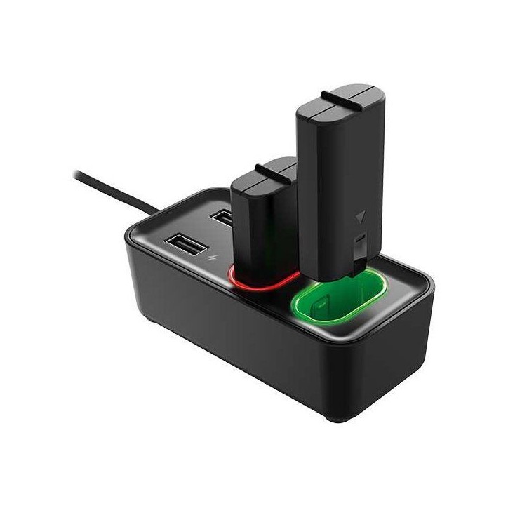 Duo batteries & chargeur LED - SUBSONIC - Xbox One - Xbox Series