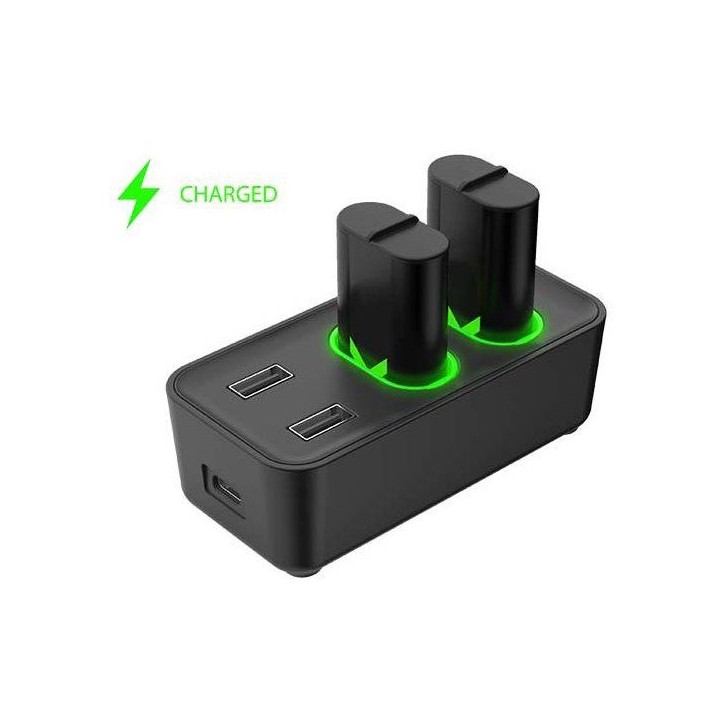Duo batteries & chargeur LED - SUBSONIC - Xbox One - Xbox Series