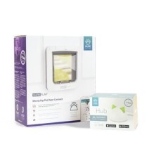 SUREFLAP Grande Chatiere a Puce électronique Connect avec Hub