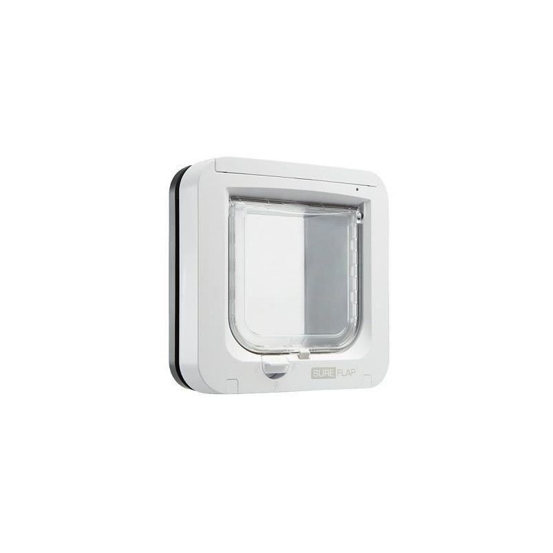 SUREFLAP Chatiere a Puce électronique (blanc/gris)