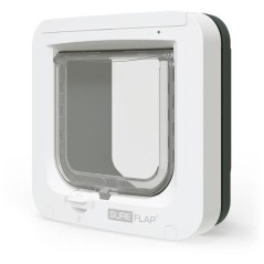 SUREFLAP Chatiere a Puce électronique (blanc/gris)