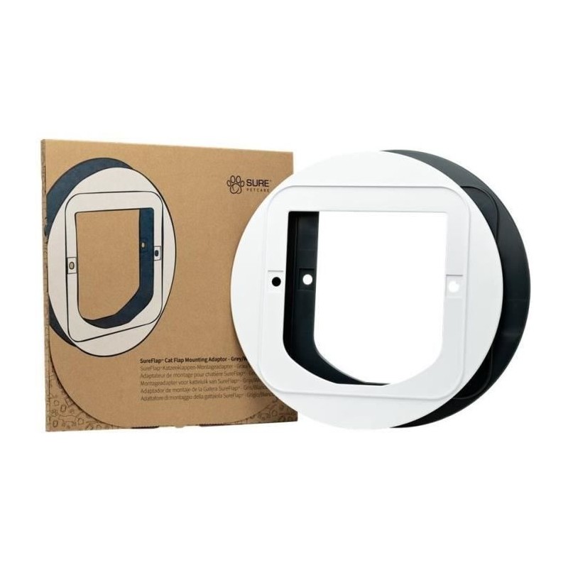 SUREFLAP Adaptateur de montage (blanc/gris)