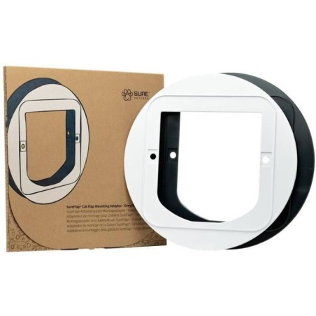 SUREFLAP Adaptateur de montage (blanc/gris)