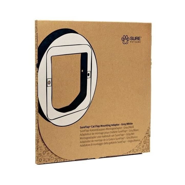 SUREFLAP Adaptateur de montage (blanc/gris) SUREFLAP Adaptateur de montage (blanc/gris)