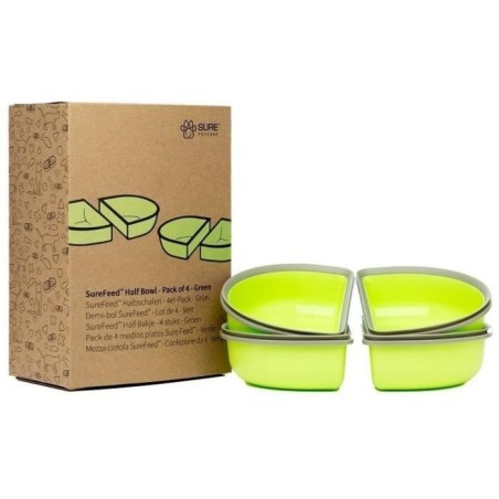 SUREFEED Bol double SureFeed - Lot de 2 (vert)
