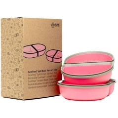 SUREFEED Bol double SureFeed - Lot de 2 (rose)