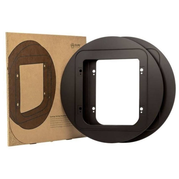 SUREFLAP Adaptateur de montage grand modele (marron) SUREFLAP Adaptateur de montage grand modele (marron)