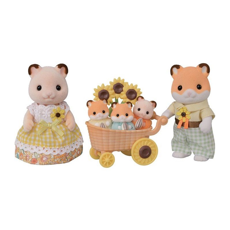 La famille Hamster - SYLVANIAN FAMILIES - 5856 - Mini univers