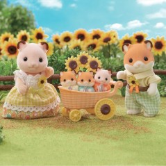 La famille Hamster - SYLVANIAN FAMILIES - 5856 - Mini univers