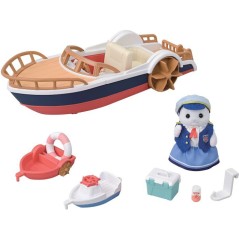 Le bateau de plaisance - SYLVANIAN FAMILIES - 5864 - Mini univers