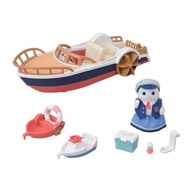 Le bateau de plaisance - SYLVANIAN FAMILIES - 5864 - Mini univers