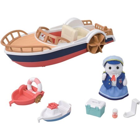 Le bateau de plaisance - SYLVANIAN FAMILIES - 5864 - Mini univers