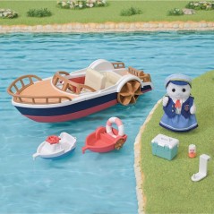 Le bateau de plaisance - SYLVANIAN FAMILIES - 5864 - Mini univers