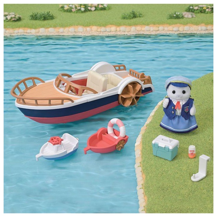 Le bateau de plaisance - SYLVANIAN FAMILIES - 5864 - Mini univers Le bateau de plaisance - SYLVANIAN FAMILIES - 5864 - Mini univers