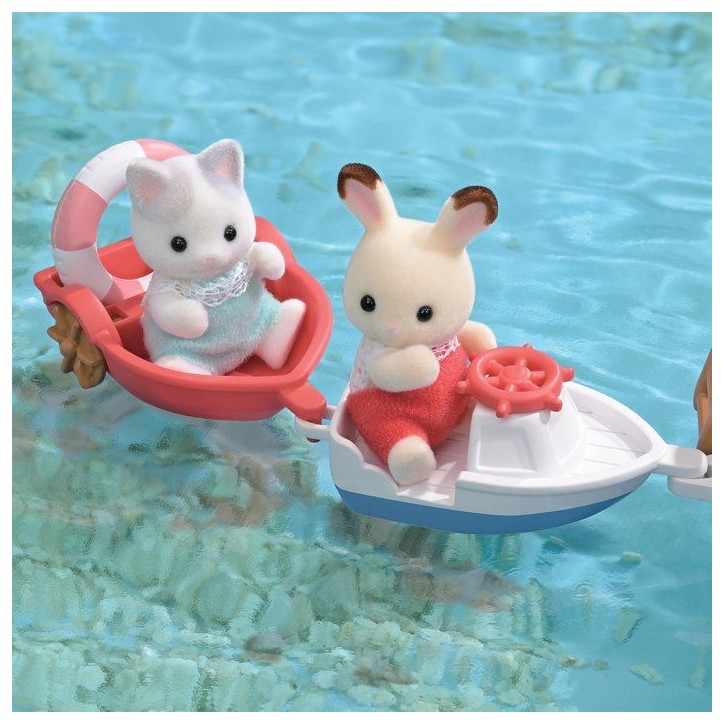 Le bateau de plaisance - SYLVANIAN FAMILIES - 5864 - Mini univers Le bateau de plaisance - SYLVANIAN FAMILIES - 5864 - Mini univers