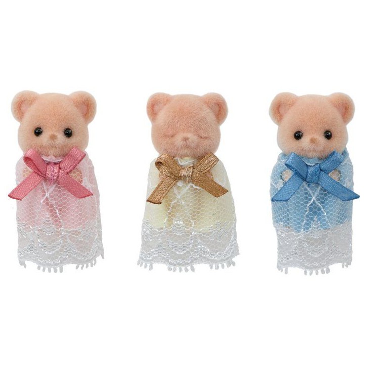 Les triplés Ours Biscuit - SYLVANIAN FAMILIES - 5866 - Mini univers Les triplés Ours Biscuit - SYLVANIAN FAMILIES - 5866 - Mini univers