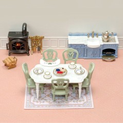 Le coffret d'ameublement du manoir - SYLVANIAN FAMILIES - 5867 - Mini univers
