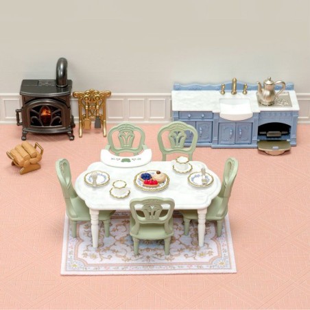 Le coffret d'ameublement du manoir - SYLVANIAN FAMILIES - 5867 - Mini univers