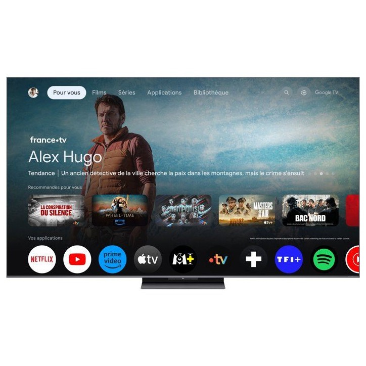 TCL 65C81K - TV 65 (164 cm) QD-MiniLED - 4K UHD 3840x2160 - 144 Hz - Dolby Vision - Google TV - 4xHDMI 2.1 - WiFi TCL 65C81K - TV 65 (164 cm) QD-MiniLED - 4K UHD 3840x2160 - 144 Hz - Dolby Vision - Google TV - 4xHDMI 2.1 - WiFi