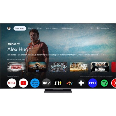 TCL 75C81K - TV 75 (191 cm) QD-MiniLED - 4K UHD 3840x2160 - 144 Hz - D