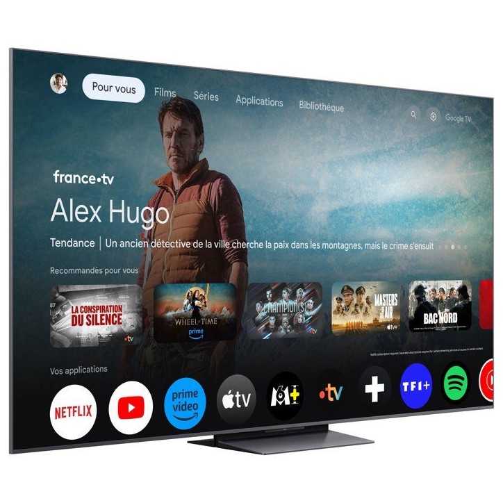 TCL 75C81K - TV 75 (191 cm) QD-MiniLED - 4K UHD 3840x2160 - 144 Hz - Dolby Vision - Google TV - 4xHDMI 2.1 - WiFi TCL 75C81K - TV 75 (191 cm) QD-MiniLED - 4K UHD 3840x2160 - 144 Hz - Dolby Vision - Google TV - 4xHDMI 2.1 - WiFi
