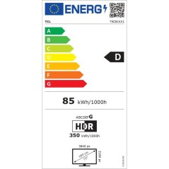 TCL 75C81K - TV 75 (191 cm) QD-MiniLED - 4K UHD 3840x2160 - 144 Hz - D